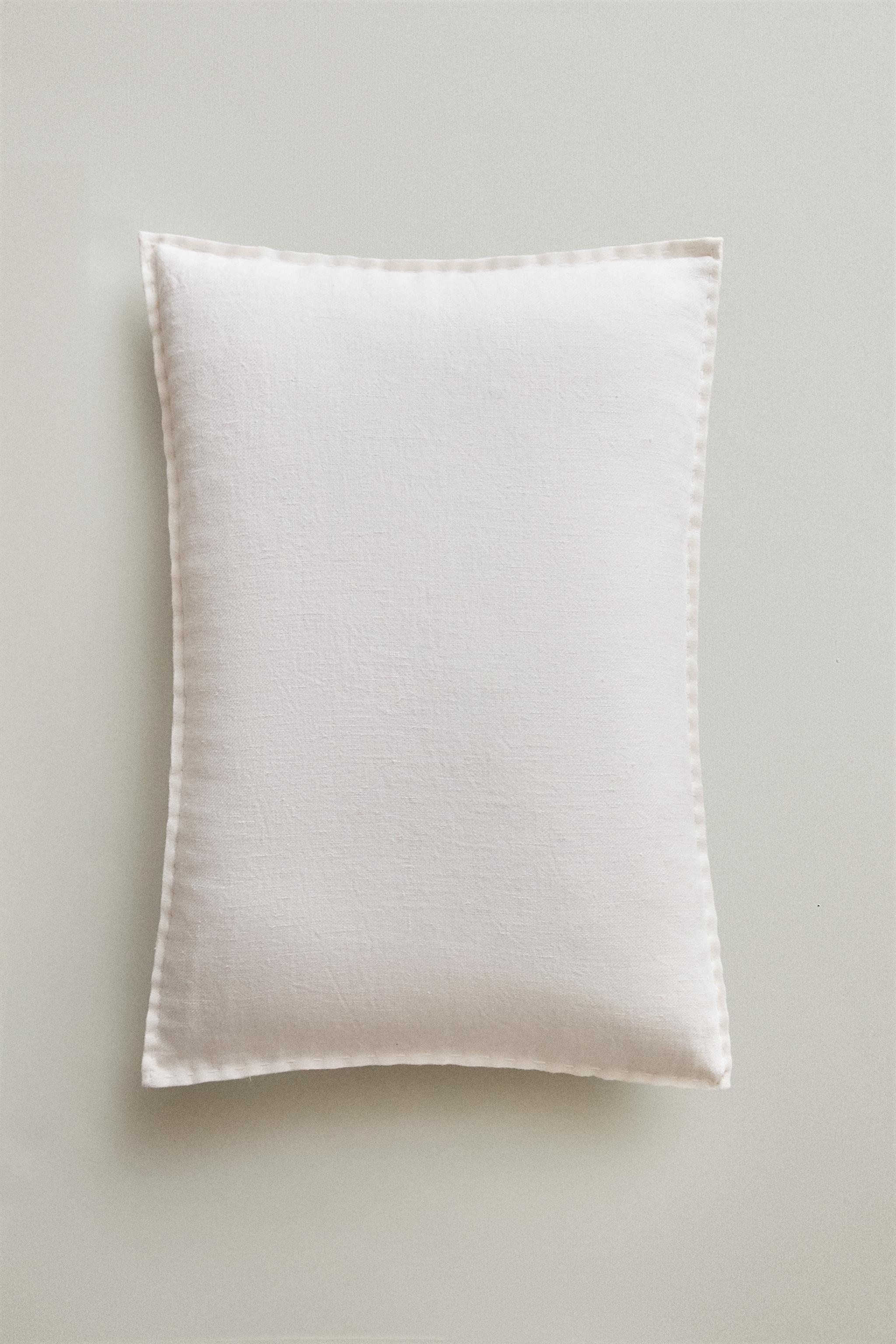 HOUSSE DE COUSSIN UNIE